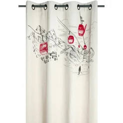 Rideau coton (140 x 260 cm) Villard Ecru