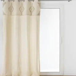 Rideau coton tufté (140 x 240 cm) Kamary Beige
