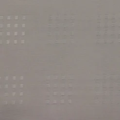 Rideau de douche avec œillets integrés (180 x 200 cm) Carrés Taupe