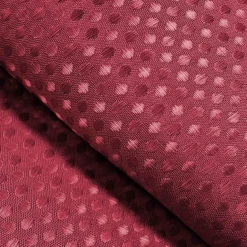 Rideau de douche effet tissé à anneaux (180 x 200 cm) Quartz Rose framboise