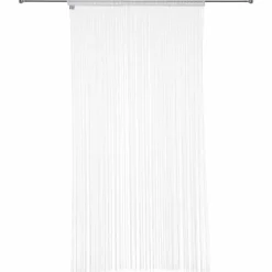 Rideau de fil (90 x H200 cm) Uni Ivoire