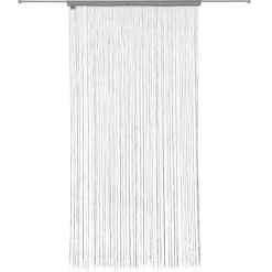 Rideau de fil (90 x H200 cm) Uni Gris