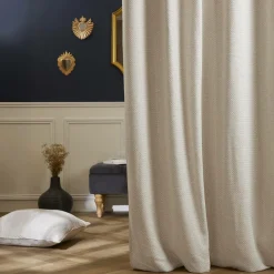 Rideau effet chiné (140 x 240 cm) James Beige sable