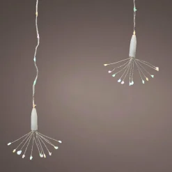 Rideau lumineux H0,50 m L1,60 m 174 Micro LED Multicolore