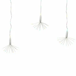 Rideau lumineux H0,50 m L1,60 m 174 Micro LED Multicolore