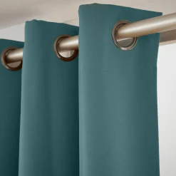 Rideau obscurcissant (280 x 260 cm) Dark Bleu canard