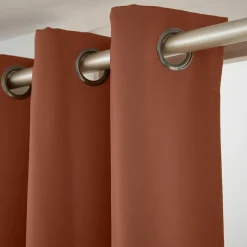 Rideau obscurcissant (180 x 260 cm) Dark Terracotta