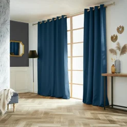 Rideau obscurcissant (180 x 260 cm) Dark Bleu pétrole