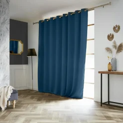 Rideau obscurcissant (280 x 260 cm) Dark Bleu pétrole