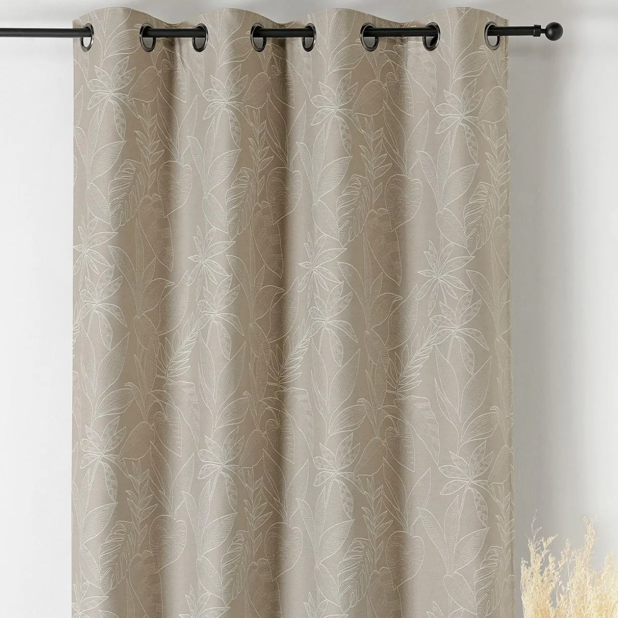 Rideau obscurcissant isolant (140 x 240 cm) Bengale Beige