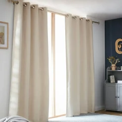 Rideau obscurcissant thermique (140 x 240 cm) Alba Beige grège