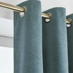 Rideau obscurcissant thermique (280 x 240 cm) Minuit Gris bleu