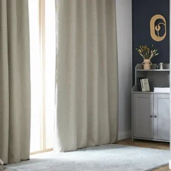 Rideau obscurcissant thermique galon fronceur (140 x 240 cm) Alba Taupe
