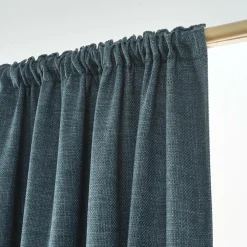 Rideau obscurcissant thermique galon fronceur (180 x 260 cm) Alba Bleu