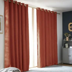 Rideau obscurcissant thermique (180 x 260 cm) Alba Terracotta