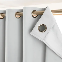 Rideau obscurcissant thermique (140 x 280 cm) Calore Gris clair