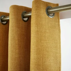 Rideau obscurcissant thermique (180 x 260 cm) Alba Jaune moutarde