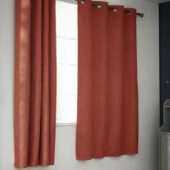 Rideau obscurcissant thermique (140 x 180 cm) Alba Terracotta