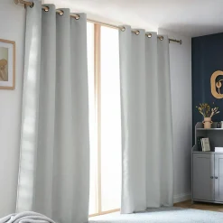 Rideau obscurcissant thermique (140 x 280 cm) Alba Gris