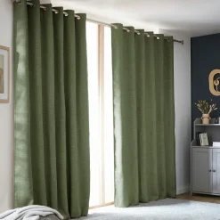 Rideau obscurcissant thermique (180 x 260 cm) Alba Vert kaki