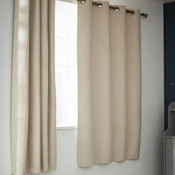 Rideau obscurcissant thermique (140 x 180 cm) Alba Beige grège