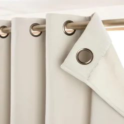 Rideau obscurcissant thermique (140 x 180 cm) Calore Beige