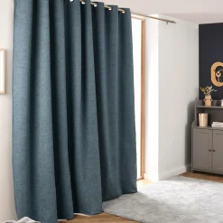 Rideau obscurcissant thermique (280 x 240 cm) Alba Bleu