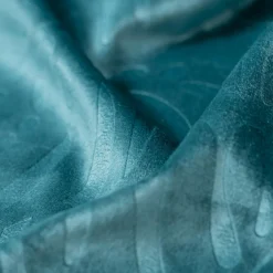 Rideau obscurcissant velours (140 x 280 cm) Fern Bleu pétrole