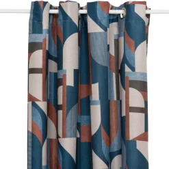 Rideau occultant (135 x 260 cm) Elena Terracotta