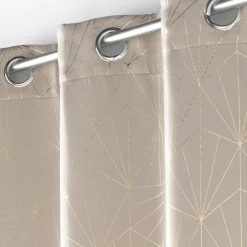 Rideau occultant (140 x 260 cm) Eclat Taupe