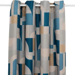Rideau occultant (135 x 260 cm) Elena Bleu
