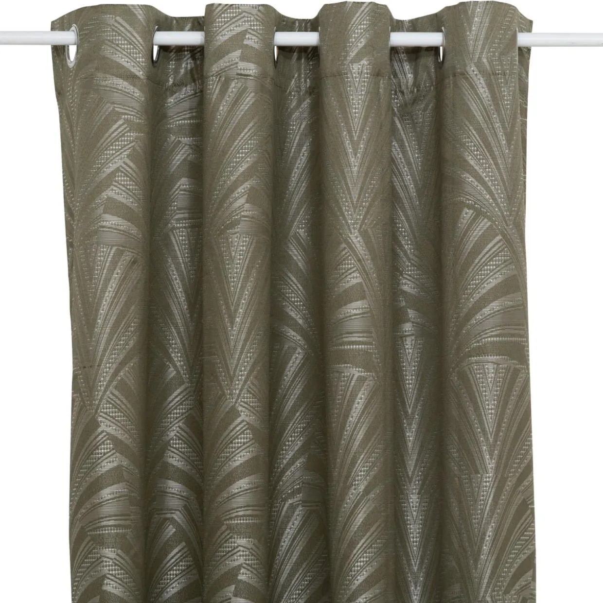 Rideau occultant (140 x 260 cm) Effie Vert kaki