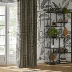 Rideau occultant (140 x 260 cm) Seth Gris foncé