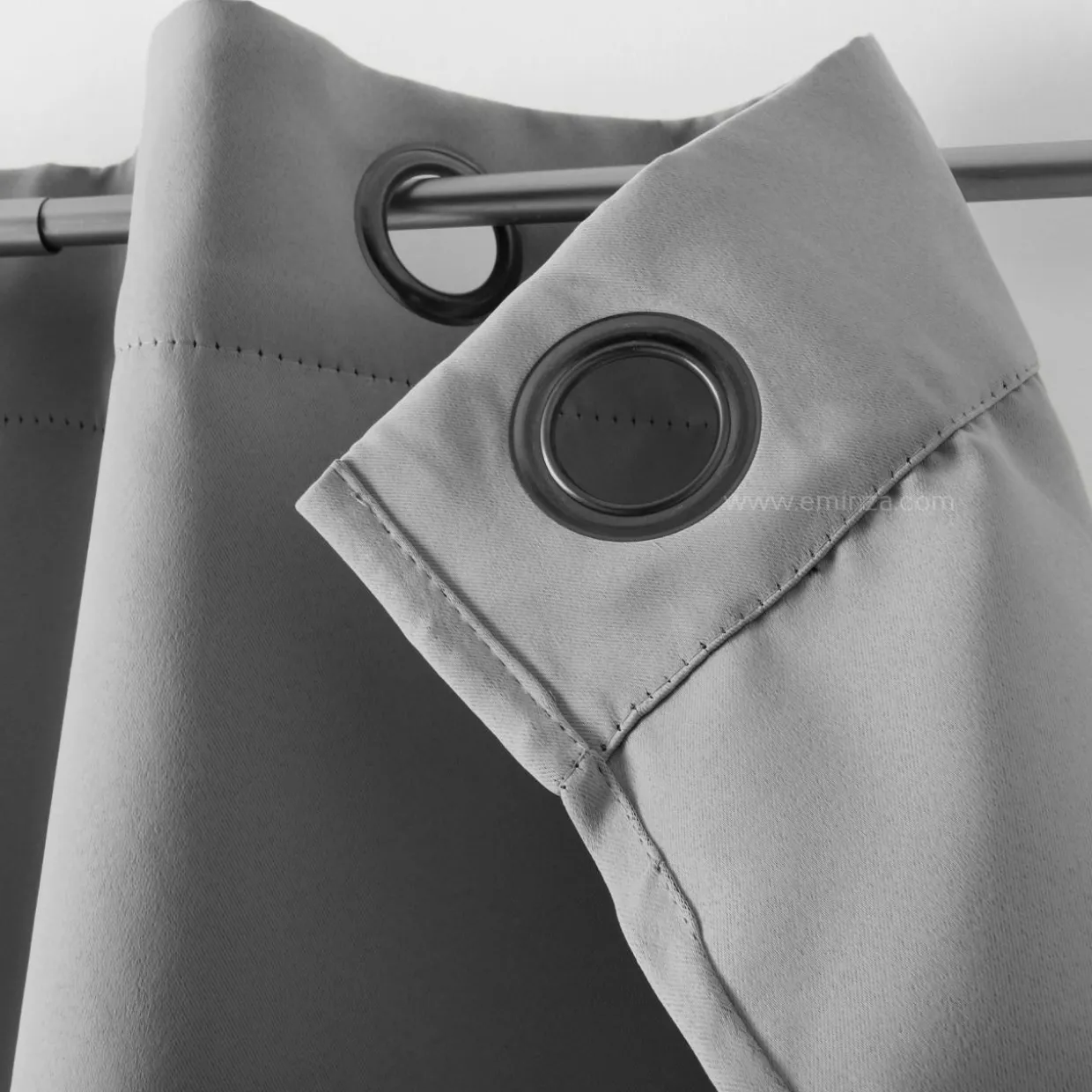 Rideau occultant (135 x H250 cm) Notte Gris