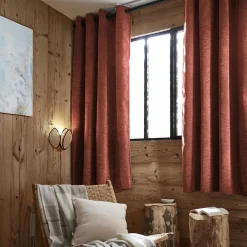 Rideau occultant isolant Total Blackout (140 x 180 cm) Magnus Terracotta