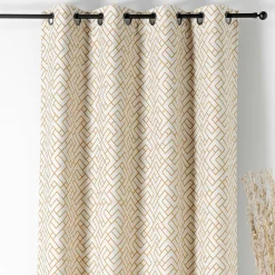 Rideau occultant isolant (140 x 240 cm) Artica Jaune moutarde