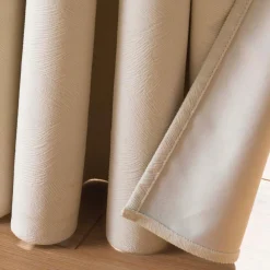 Rideau occultant velours (140 x 260 cm) Olympe Ecru