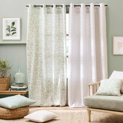 Rideau polycoton (140 x 240 cm) Naya Beige