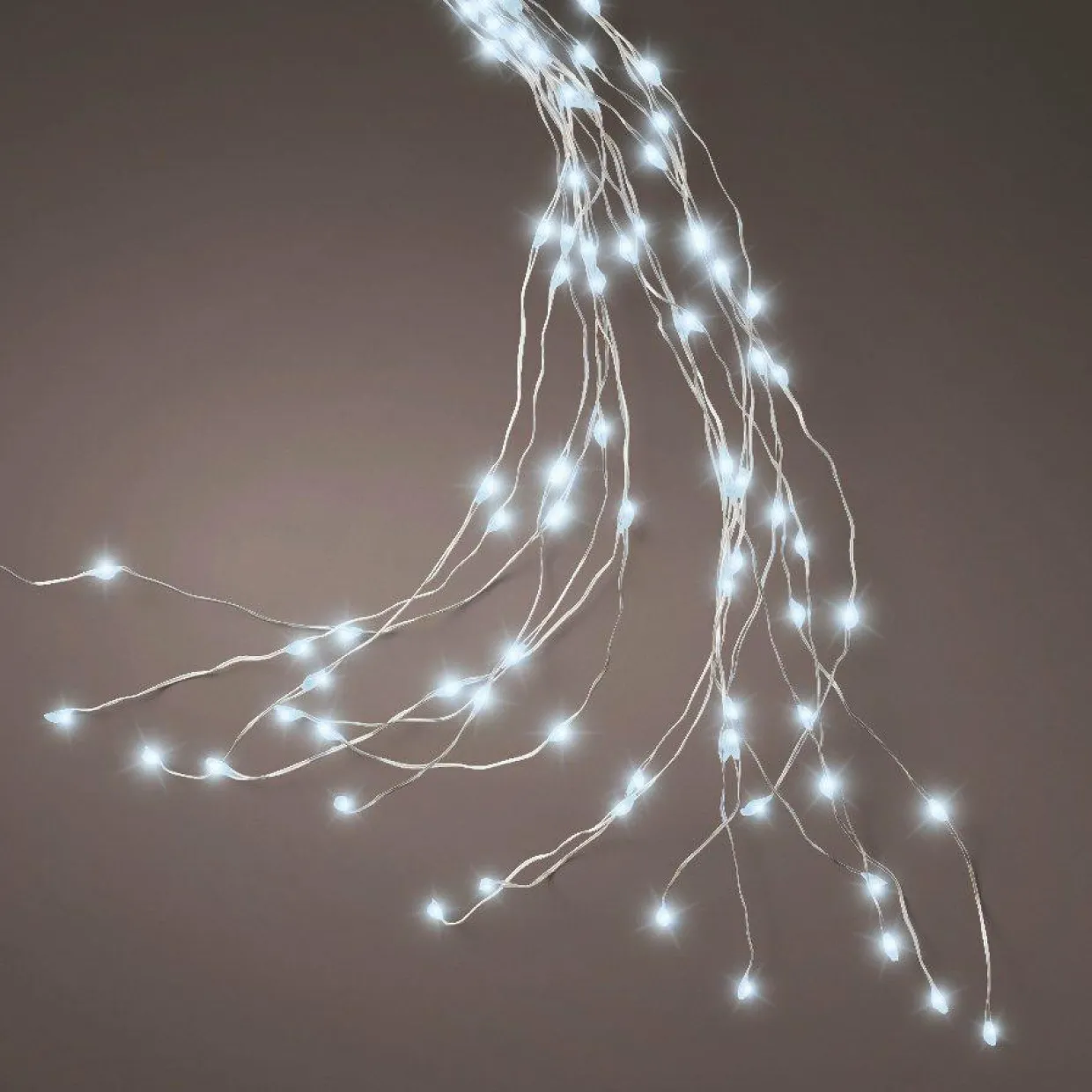 Rideau pour sapin H2,40 m 832 Micro LED Flashing light Blanc froid