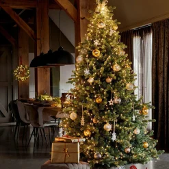 Rideau pour sapin H2,40 m 832 Micro LED Flashing light Blanc chaud