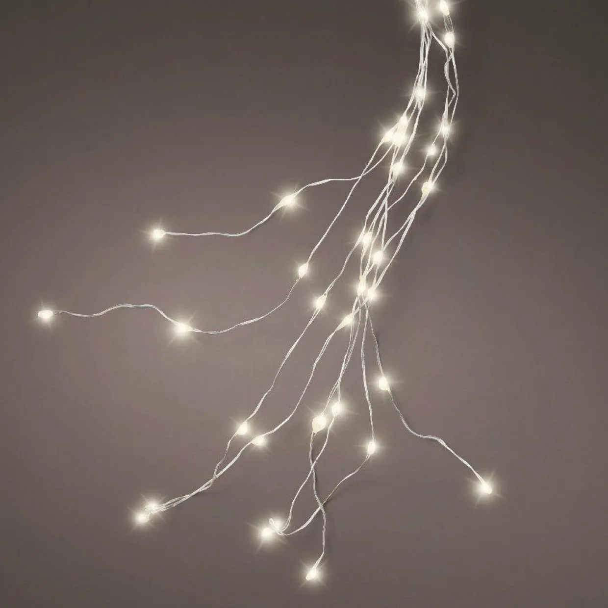 Rideau pour sapin H2,10 m 672 Micro LED Flashing light Blanc chaud