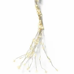 Rideau pour sapin H2,10 m 672 Micro LED Flashing light Blanc chaud