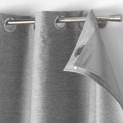 Rideau thermique doublure amovible (140 x 260 cm) Coverline Gris anthracite