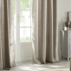 Rideau tissé (140 x 260 cm) Clem Beige lin