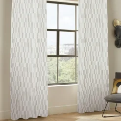 Rideau tissé (140 x 260 cm) Leyna Beige