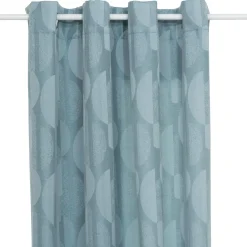 Rideau tissé (140 x 260 cm) Wimbi Bleu