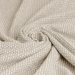 Rideau tissage jacquard (140 x 240 cm) Oscar Taupe