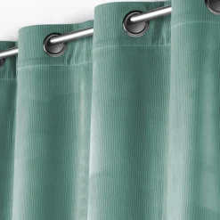Rideau velours (140 x 260 cm) Casual Vert sauge