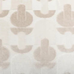 Rideau velours (140 x 260 cm) Luna Ecru