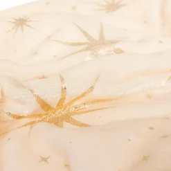 Sac cadeau (H70 cm) Étoiles Célestes Ivoire et doré